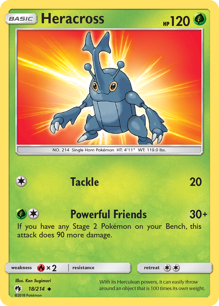 Heracross - Lost Thunder SET-18