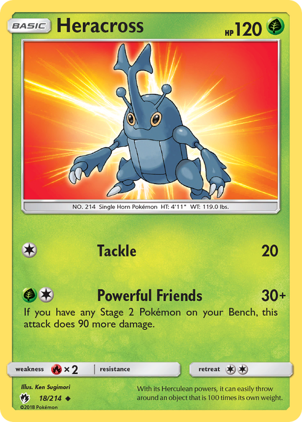 Heracross - Lost Thunder SET-18