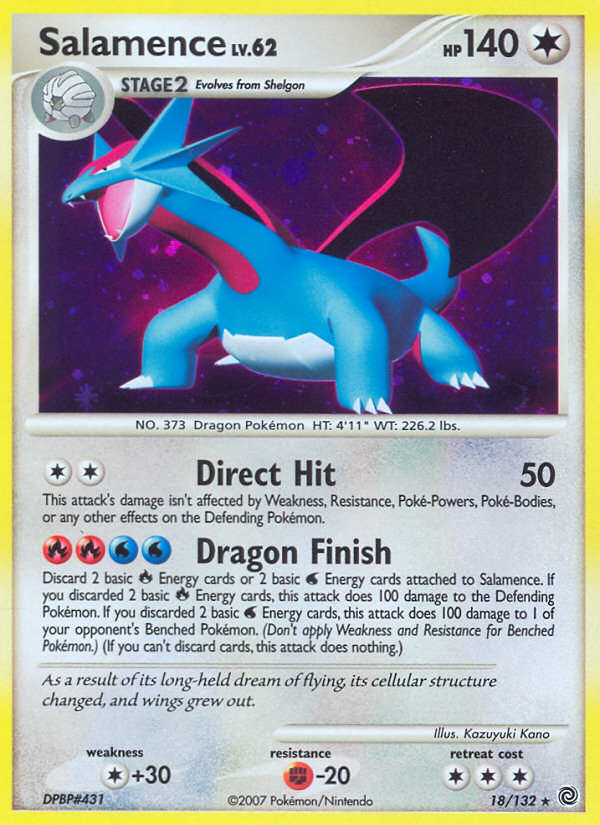 Salamence - Secret Wonders SET-18