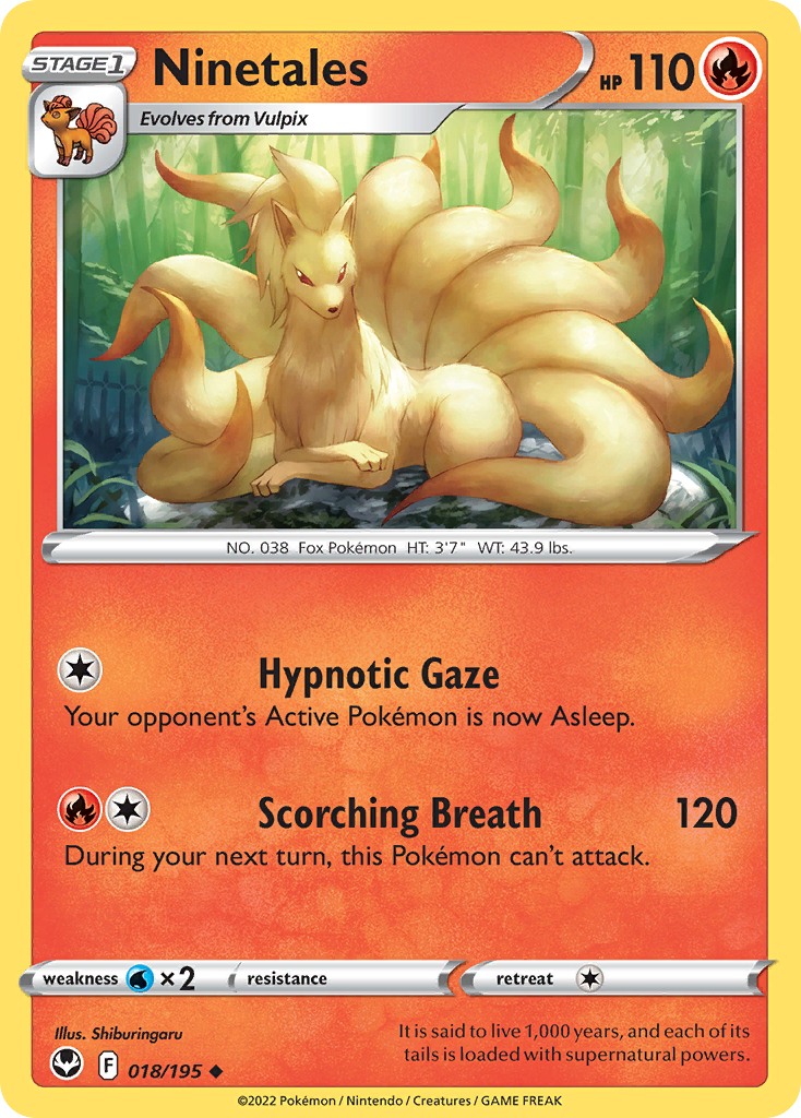 Ninetales - Silver Tempest SET-18