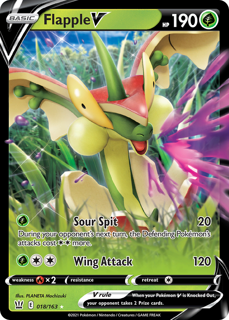 Flapple V - Battle Styles SET-18