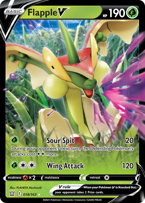 Flapple V - Battle Styles SET-18