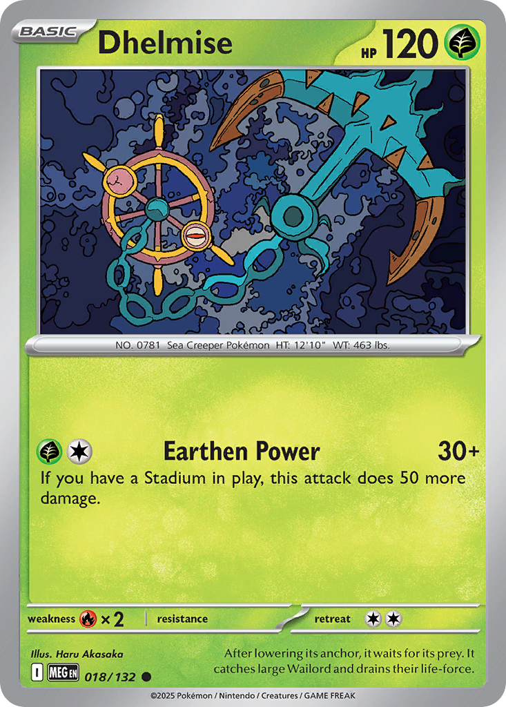 Dhelmise - Mega Evolution SET-18