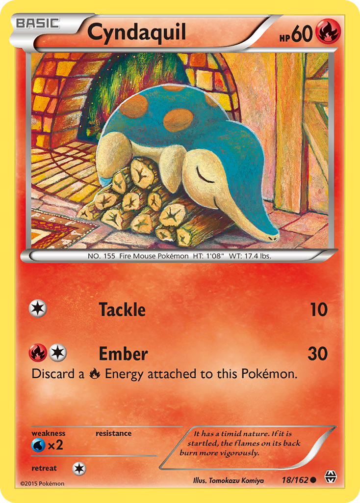 Cyndaquil - BREAKthrough SET-18