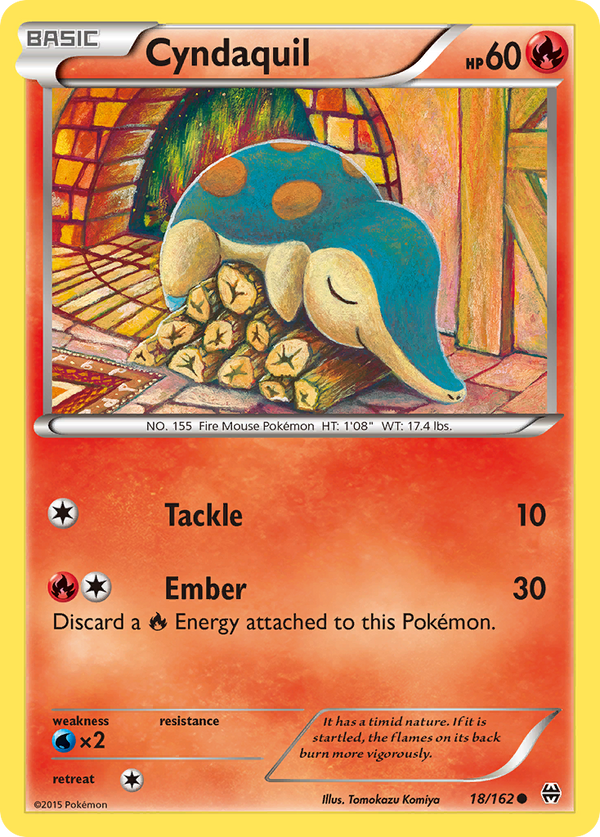 Cyndaquil - BREAKthrough SET-18
