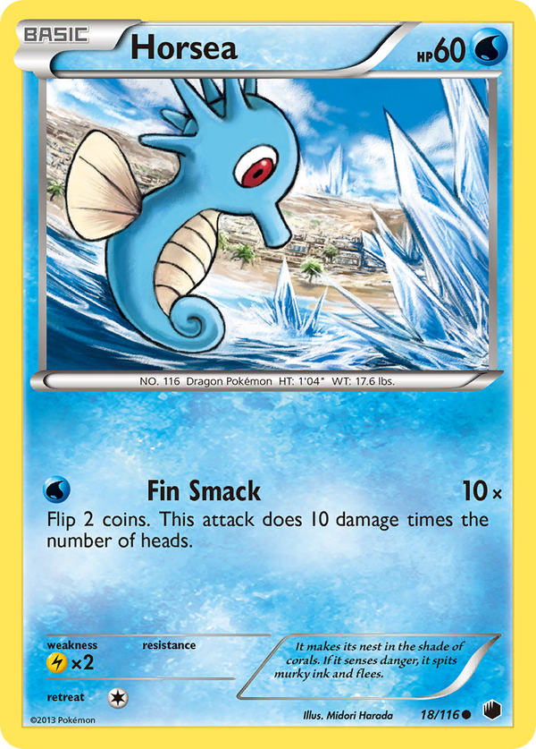 Horsea - Plasma Freeze SET-18
