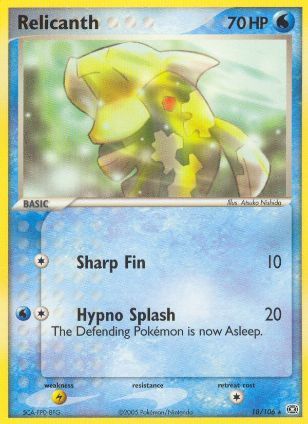 Relicanth - Emerald SET-18