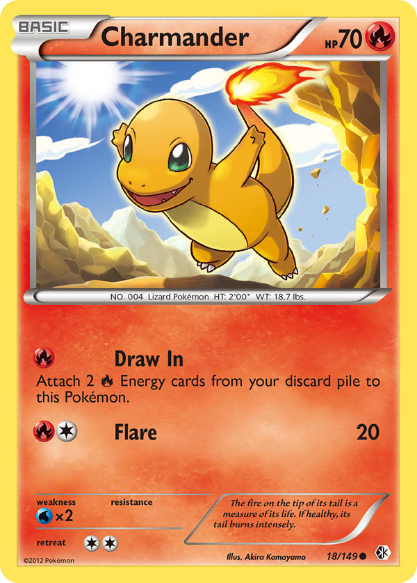 Charmander - Boundaries Crossed SET-18