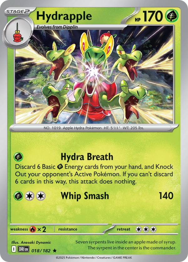 Hydrapple - Destined Rivals SET-18