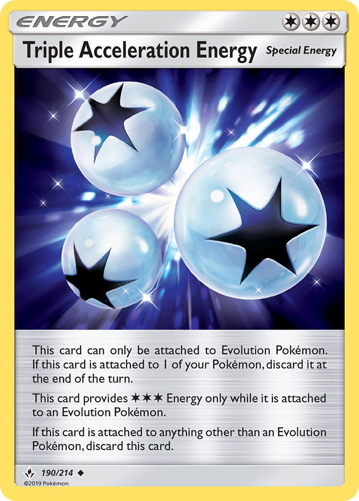 Triple Acceleration Energy - Unbroken Bonds SET-190