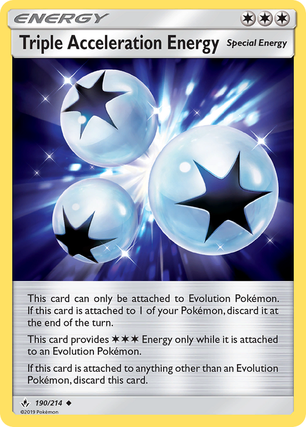 Triple Acceleration Energy - Unbroken Bonds SET-190
