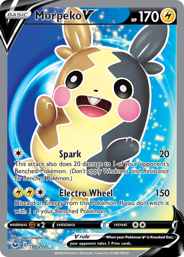 Morpeko V - Sword & Shield SET-190