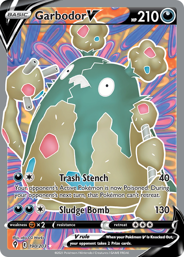 Garbodor V - Evolving Skies SET-190