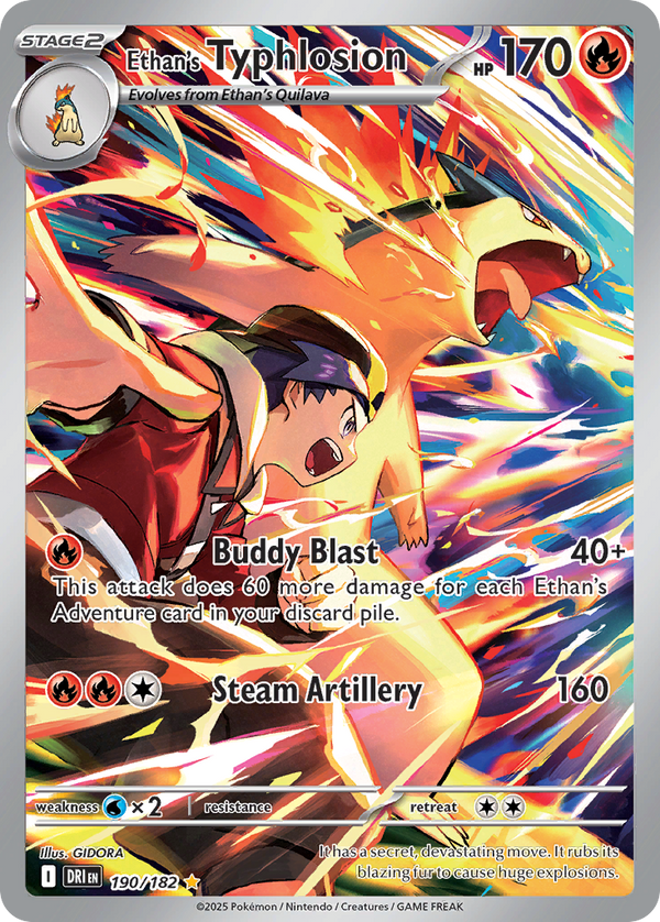 Ethan's Typhlosion - Destined Rivals SET-190