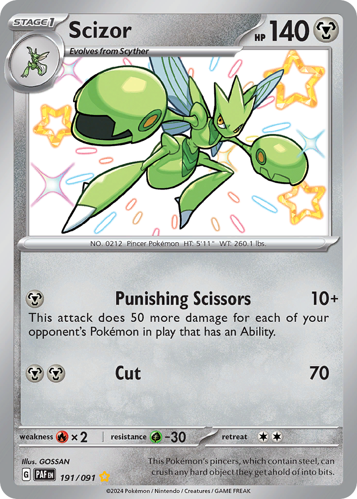 Scizor - Paldean Fates SET-191