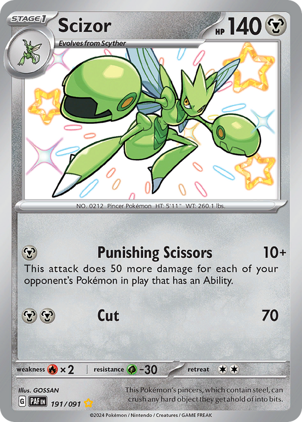 Scizor - Paldean Fates SET-191