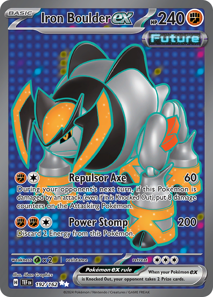 Iron Boulder EX - Temporal Forces SET-192