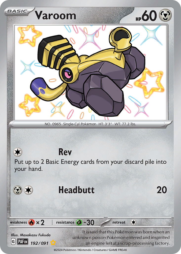 Varoom - Paldean Fates SET-192