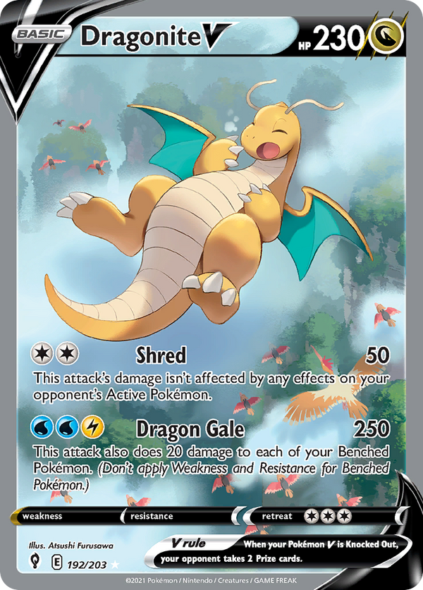 Dragonite V - Evolving Skies SET-192