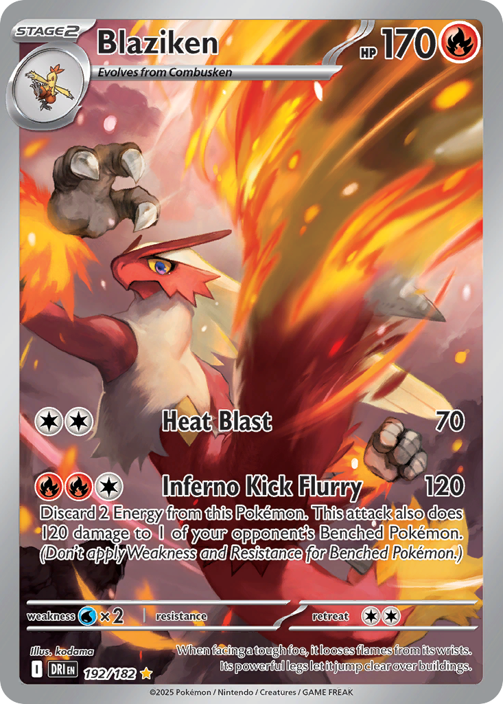 Blaziken - Destined Rivals SET-192
