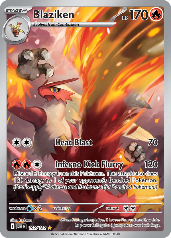 Blaziken - Destined Rivals SET-192