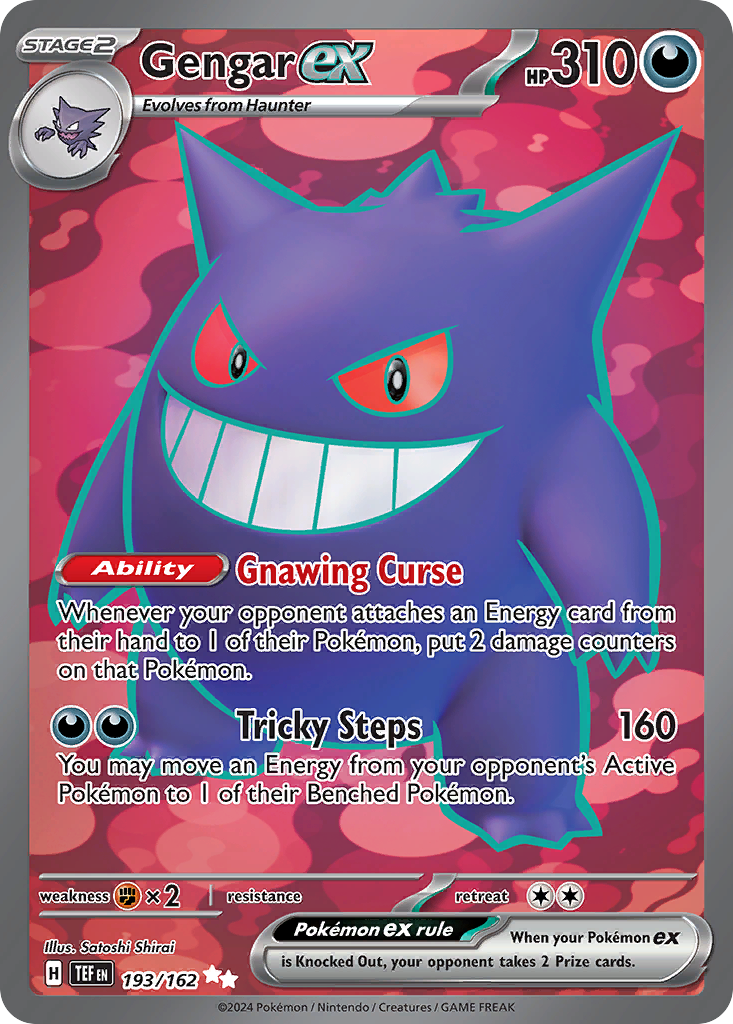 Gengar EX - Temporal Forces SET-193