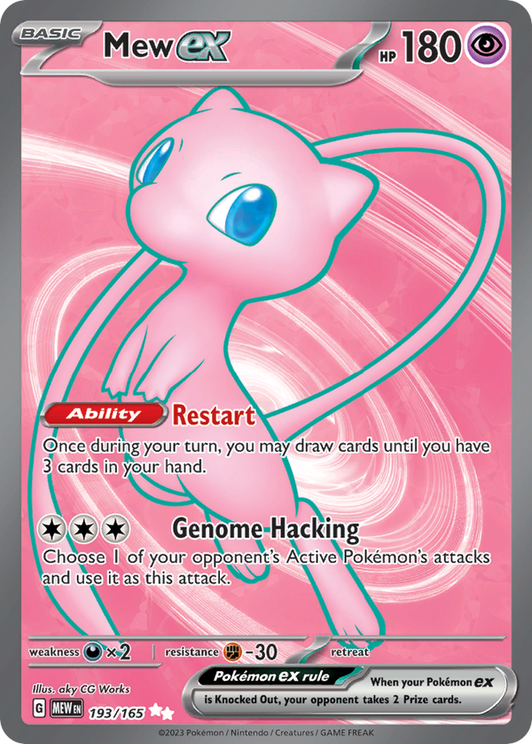 Mew EX - 151 SET-193