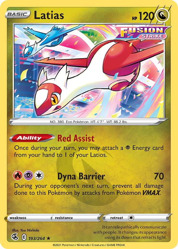 Latias - Fusion Strike SET-193