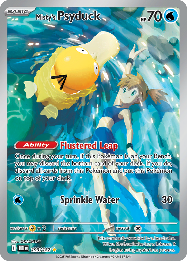 Misty's Psyduck - Destined Rivals SET-193