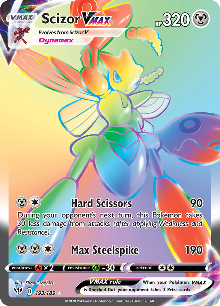Scizor VMAX - Darkness Ablaze SET-193