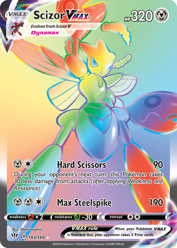 Scizor VMAX - Darkness Ablaze SET-193