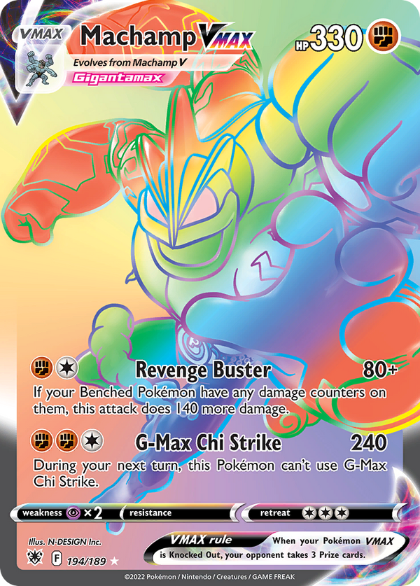 Machamp VMAX - Astral Radiance SET-194