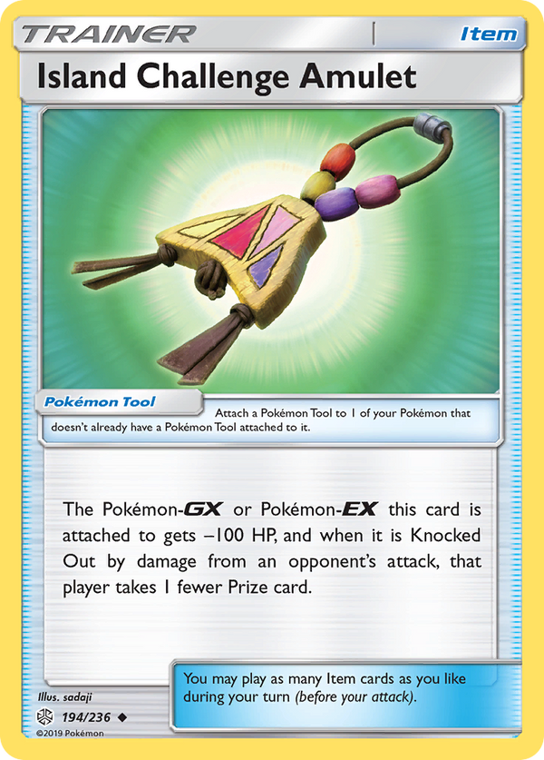 Island Challenge Amulet - Cosmic Eclipse SET-194