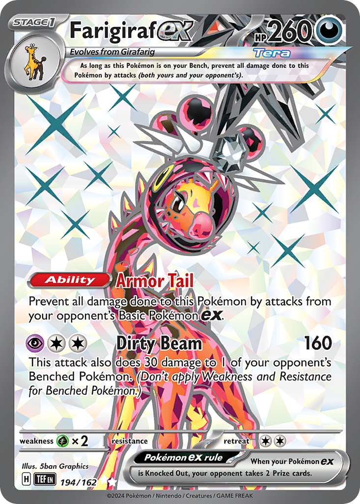 Farigiraf EX - Temporal Forces SET-194