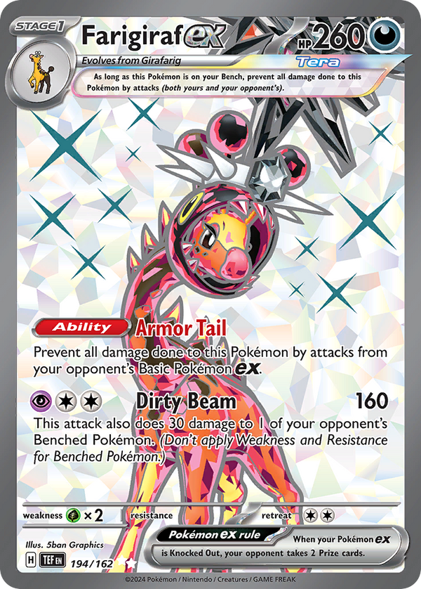 Farigiraf EX - Temporal Forces SET-194