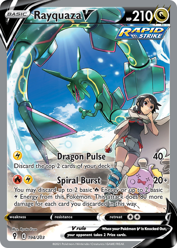Rayquaza V - Evolving Skies SET-194
