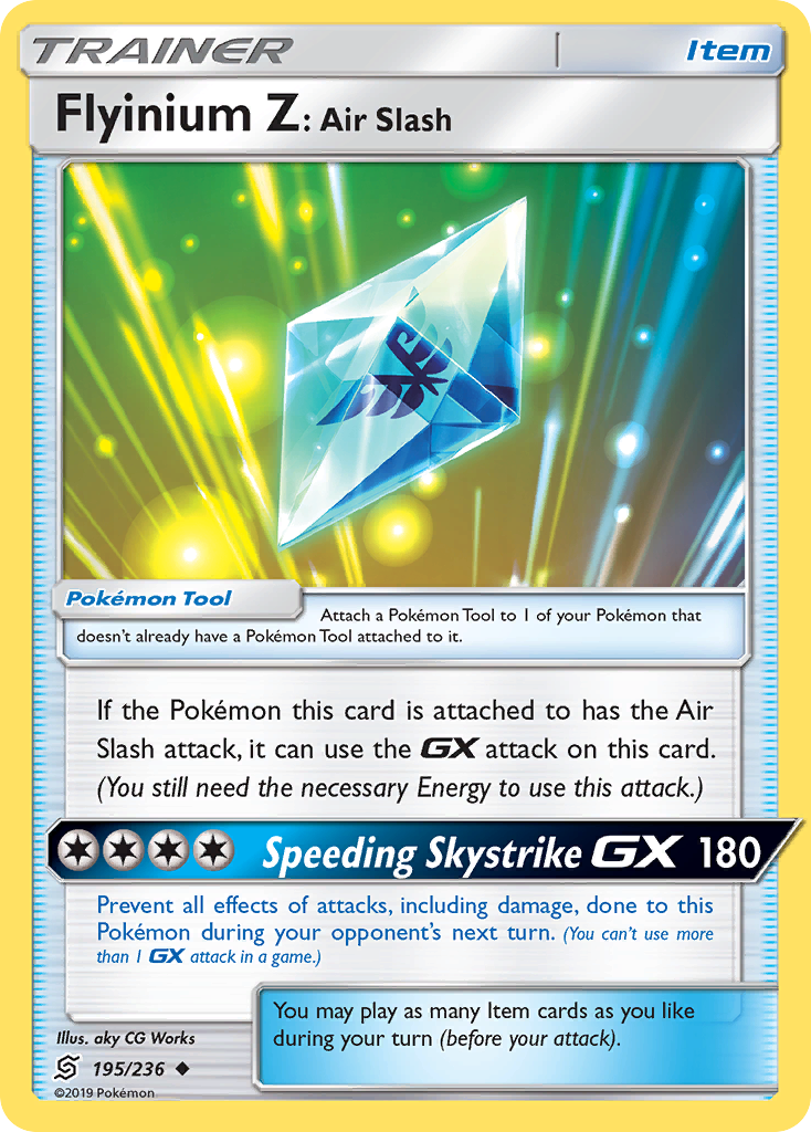 Flyinium Z: Air Slash - Unified Minds SET-195