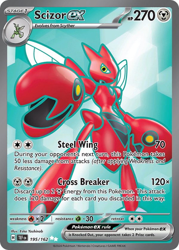 Scizor EX - Temporal Forces SET-195