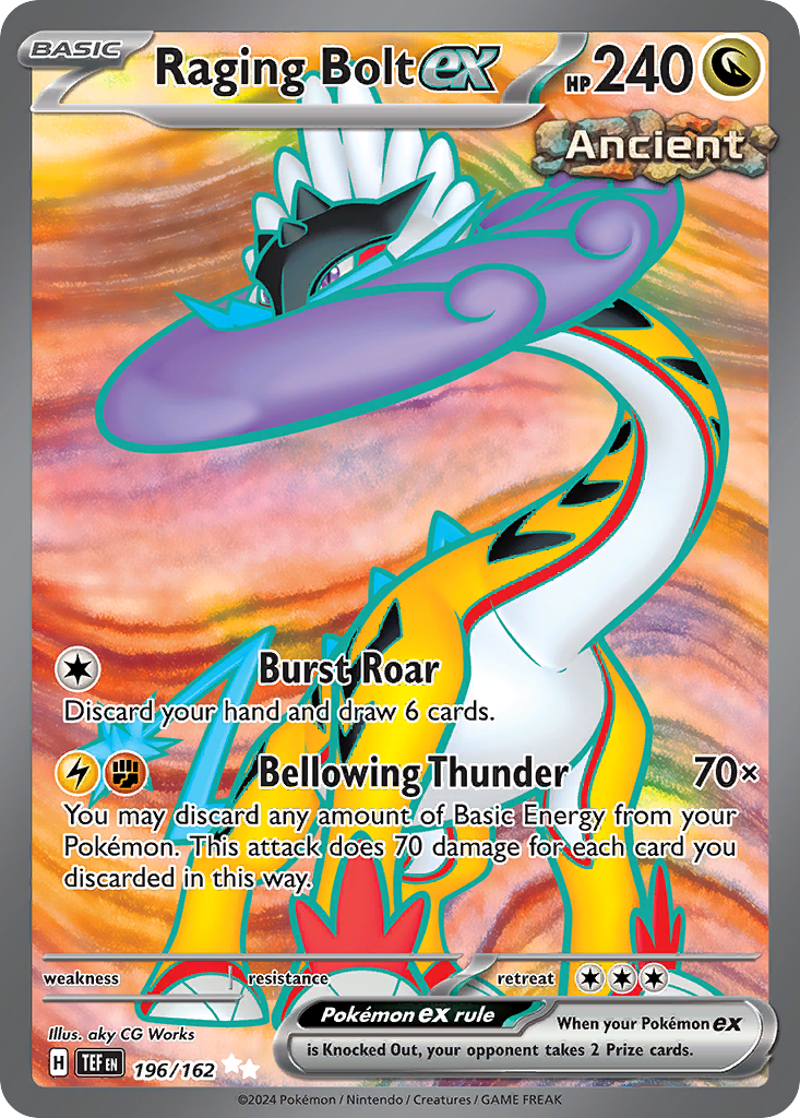 Raging Bolt EX - Temporal Forces SET-196