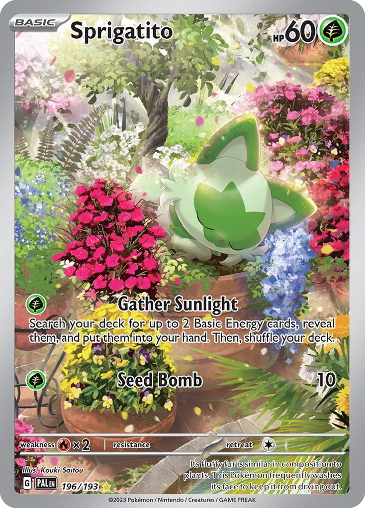 Sprigatito - Paldea Evolved SET-196