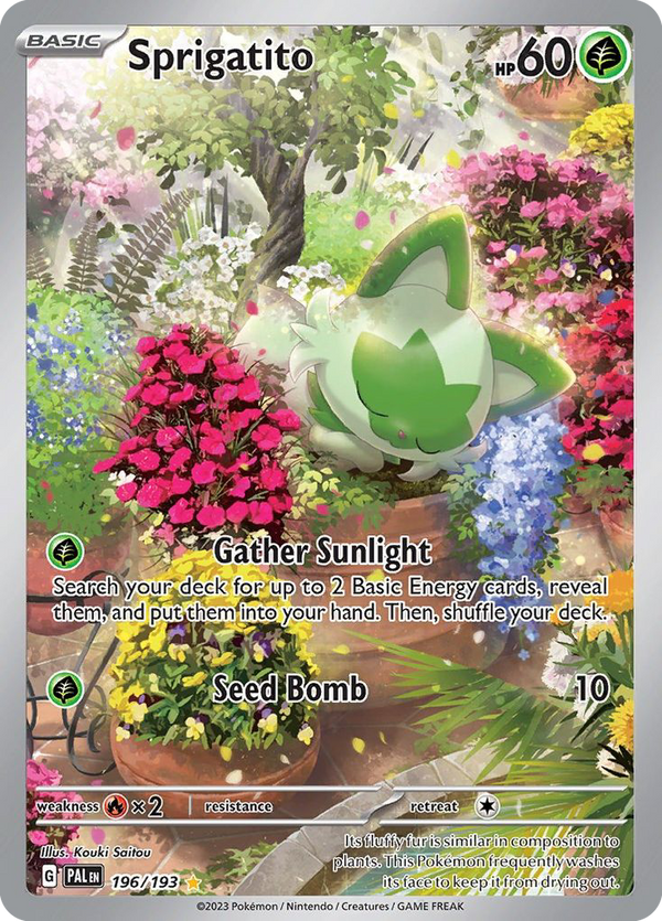 Sprigatito - Paldea Evolved SET-196