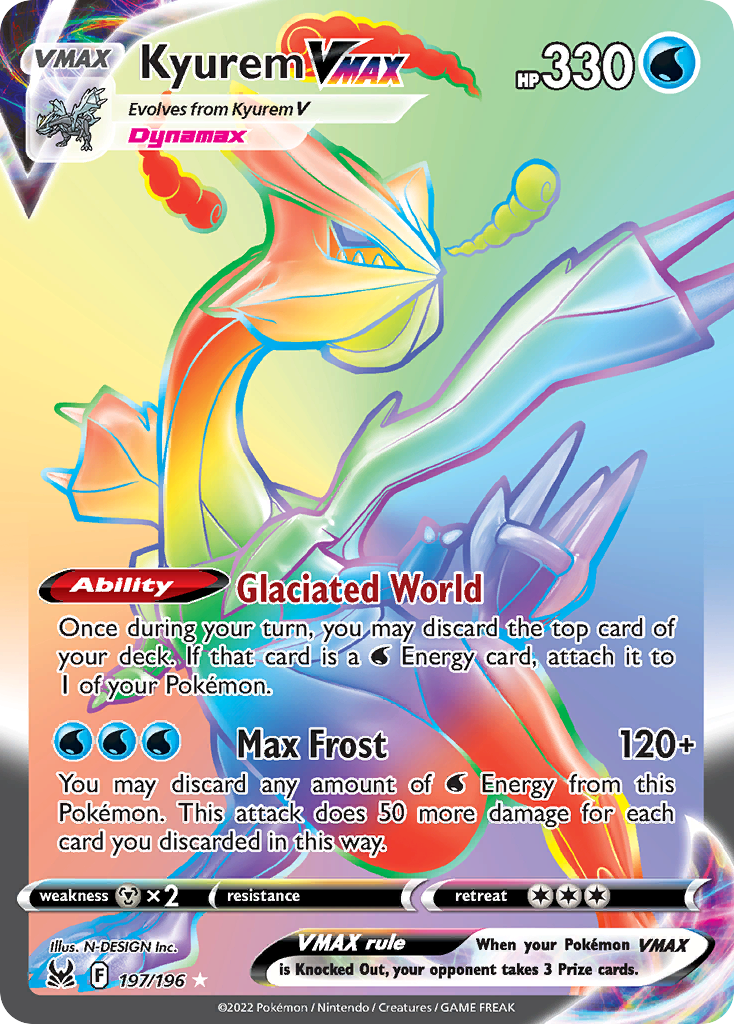 Kyurem VMAX - Lost Origin SET-197
