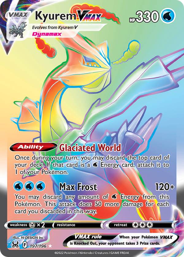 Kyurem VMAX - Lost Origin SET-197