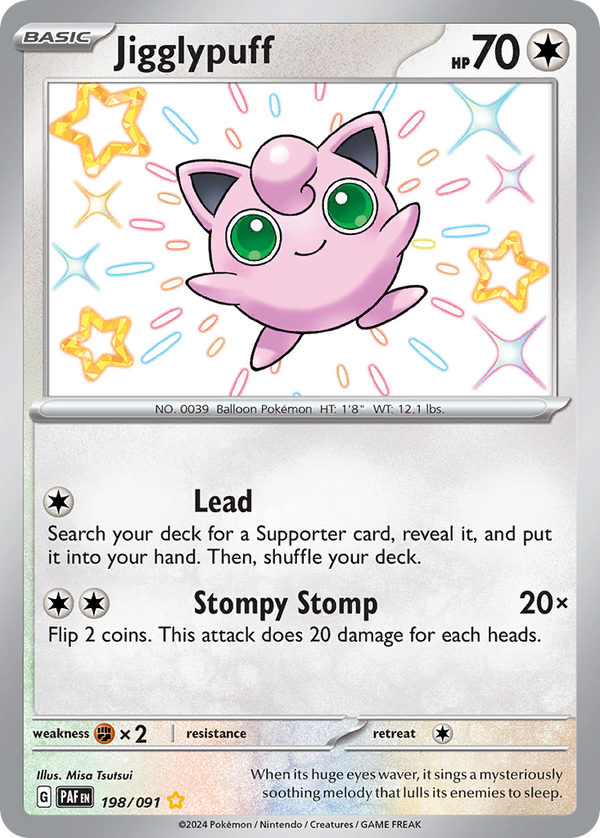 Jigglypuff - Paldean Fates SET-198