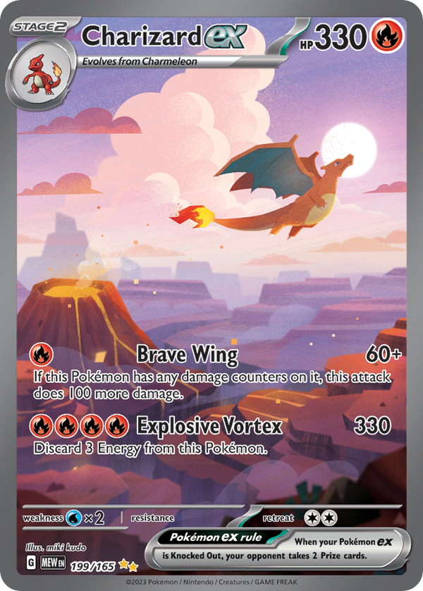 Charizard EX - 151 SET-199
