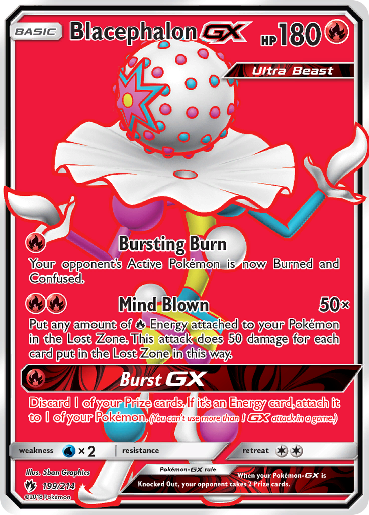 Blacephalon-GX - Lost Thunder SET-199