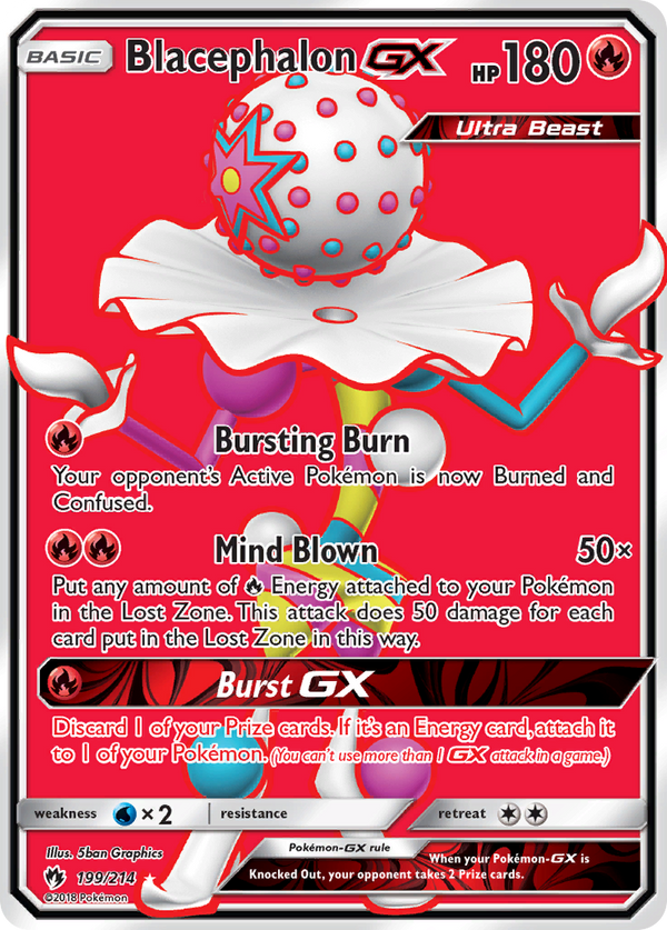 Blacephalon-GX - Lost Thunder SET-199