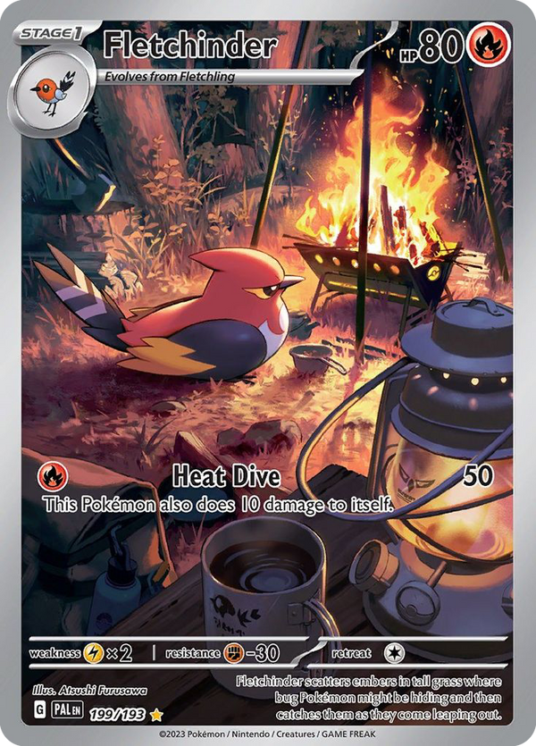 Fletchinder - Paldea Evolved SET-199