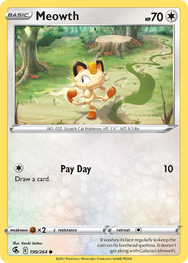 Meowth - Fusion Strike SET-199
