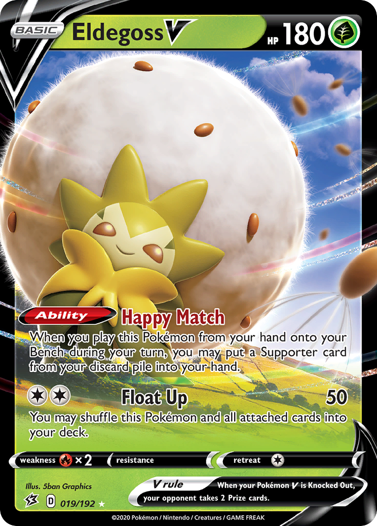 Eldegoss V - Rebel Clash SET-19